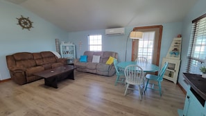 Living Room and Dining Room