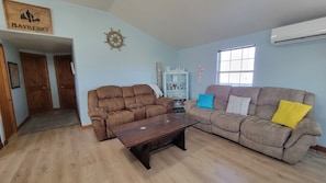 Living Area with four reclining seats