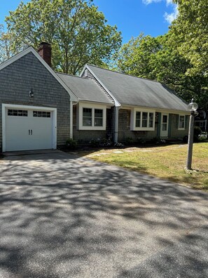 wide driveway