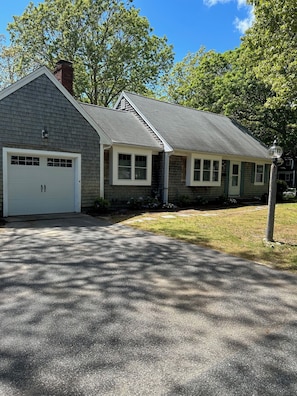 wide driveway