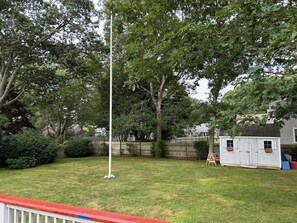 Large Back fenced yard