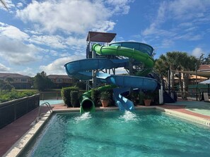Pool: Waterslide