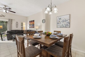 Dining area - Tranquility