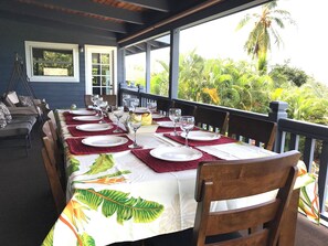 Outdoor dining