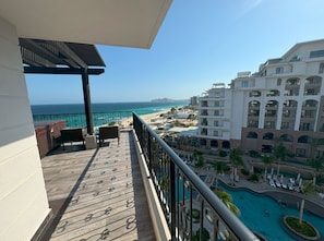 Side Deck off one of the bedrooms.