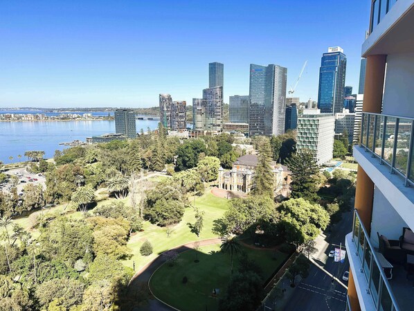View from the balcony