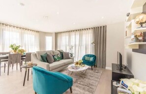 Well furnished living room