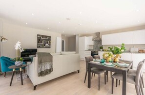 Open plan dining area