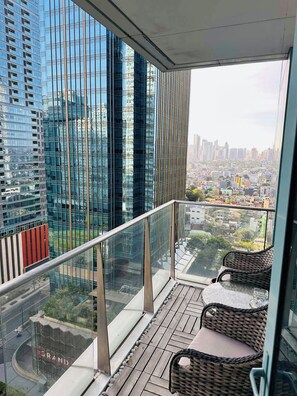 Vista del balcón
