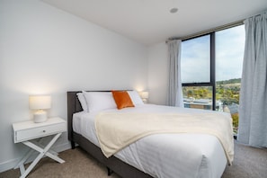 Sleep soundly on a queen-size bed with professionally laundered linen, and enjoy a window with a view that brings in natural light and scenic surroundings.