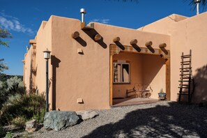 Approach to front porch.