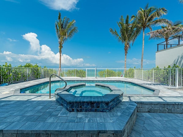 Soak under the palms with ocean breezes and sunset views every evening