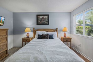 Experience ultimate comfort on lush bedding