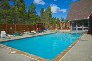 Community pool and hot tub