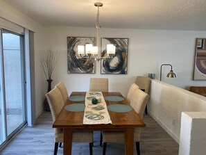 Dining area