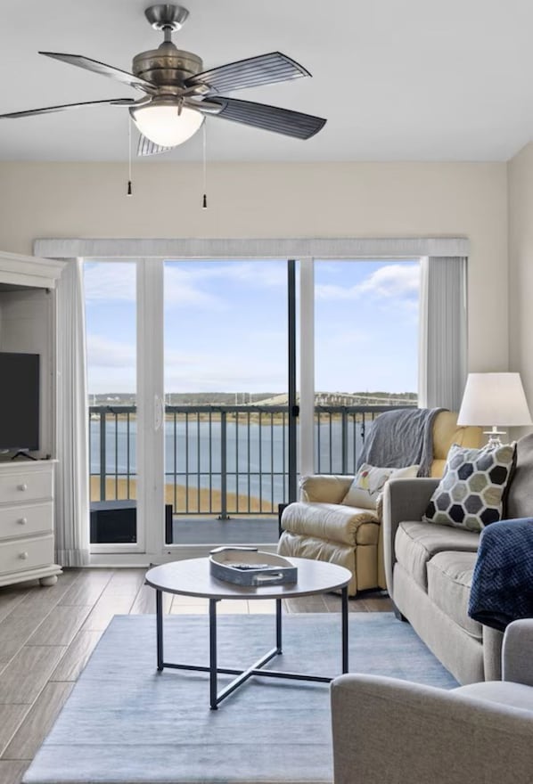 View of water from Living Room
