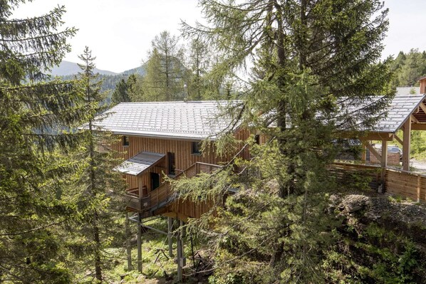 Stugans exteriör [sommar]