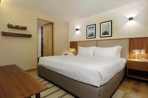 Spacious bedroom