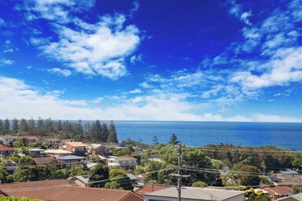 Shimmering ocean views