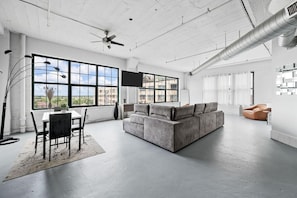 Large open concept living room