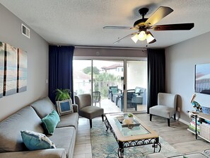 Living Area with Sofa Sleeper
