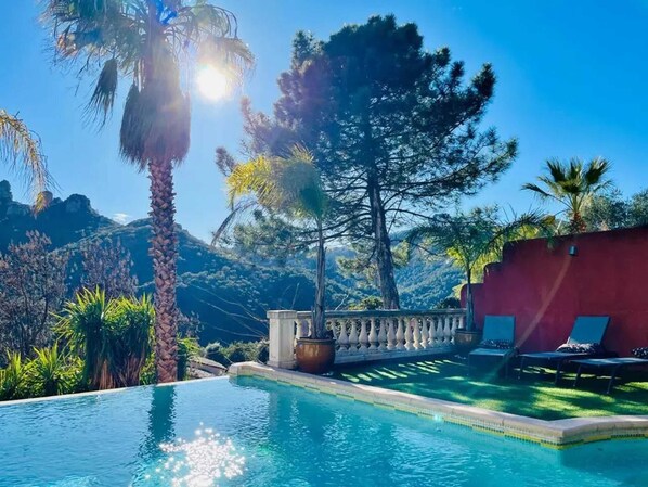 Swimming pool view