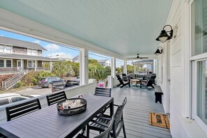 The front porch is our favorite spot! 
