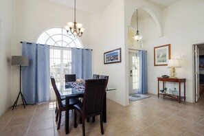 Dining area