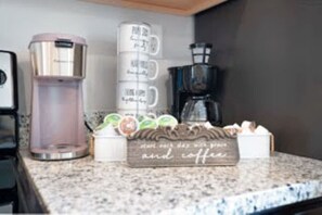 Coffee and/or coffee maker