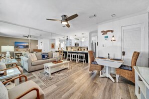 Living area w/ sofa sleeper
