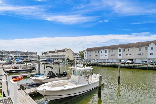 Welcome to Bethany Bay Marina.  
Enjoy the views from your deck/s