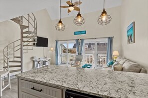 Private Kitchen into Living Room