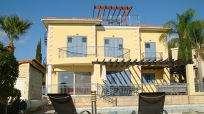 Back view of Villa Poinciana - taken August 2024