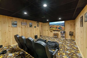 Enjoy a movie night with friends & family in your very own home theater!