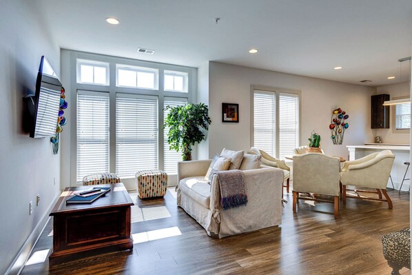 Living and dining space