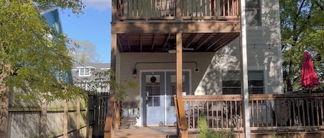 Back exterior
