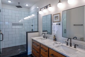 Bathroom #2 with Shower attached to Bedroom #2