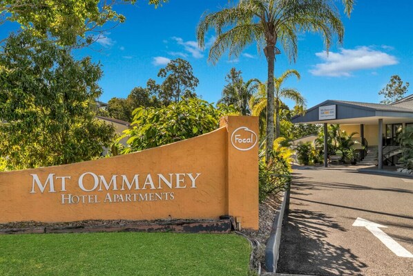 Entrance to the property.