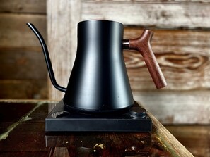 Kaffe och/eller kaffebryggare