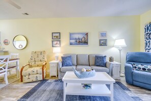 Living Room | Smart TV | Queen Sleeper Sofa