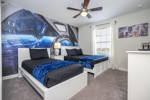 2nd Floor Star Wars Room (Double + Twin Size Beds)