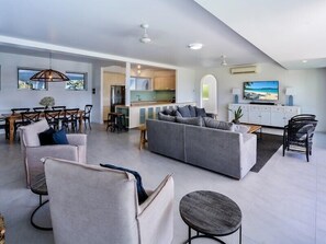 Open plan area
