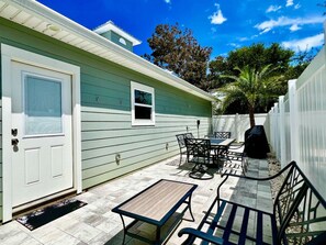 Fenced Outdoor Patio