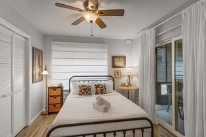 Rest peacefully on the plush bedding