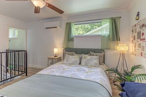 Drift into slumber on comfy bedding