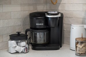 Kaffe och/eller kaffebryggare