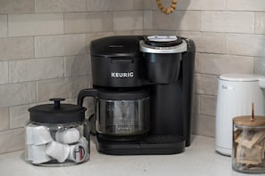 Coffee and/or coffee maker