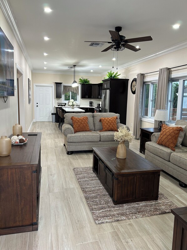 Spacious living area