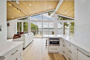 View from kitchen