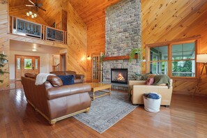 Cozy seating and plenty of it!